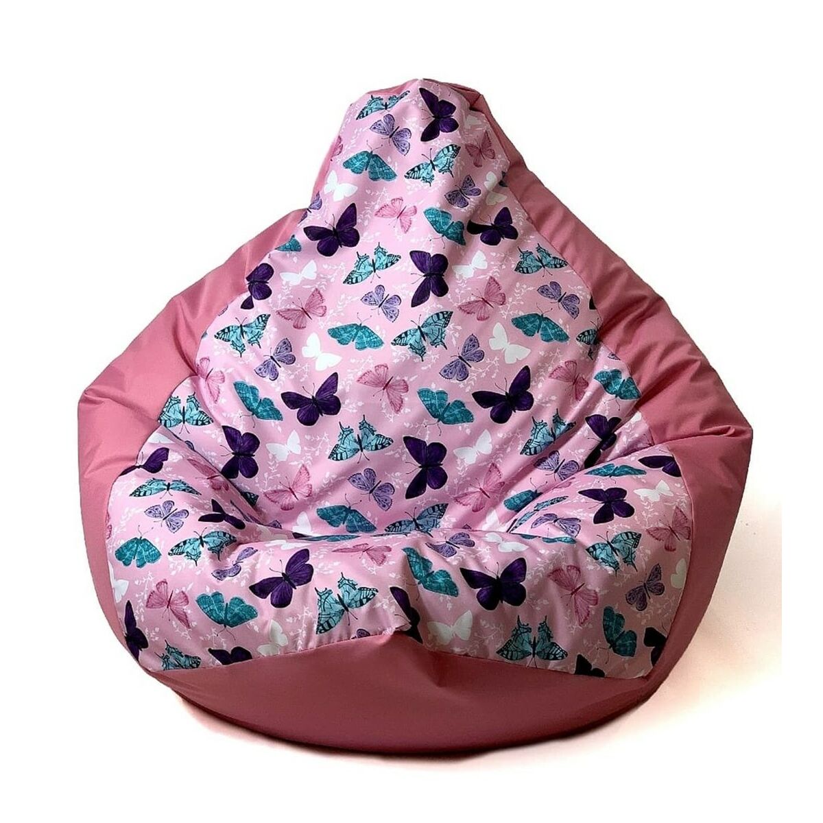 Puff GO GIFT Roșu închis 130 x 90 cm Pară